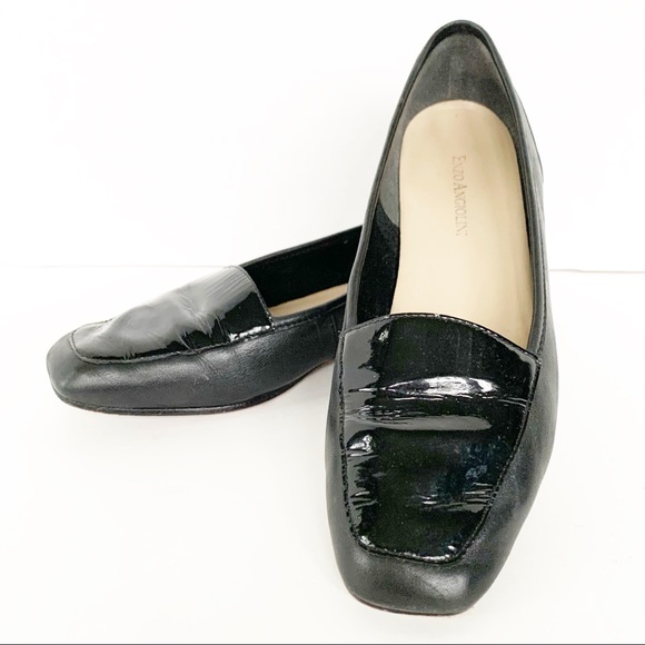 Enzo Angiolini Liberty Square Toed
Leather/Patent Leather Loafers Flats Size 6.5 - Picture 2 of 7